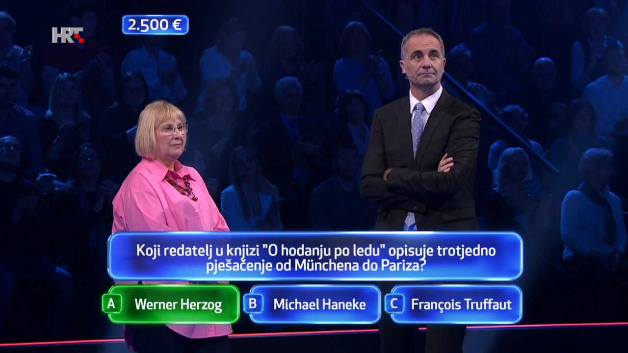 Branka Grubišić  i Joško Lokas, Foto: Superpotjera /HRT