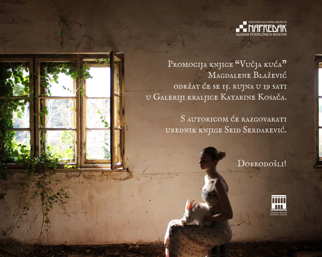 Pozivnica na promociju knjige