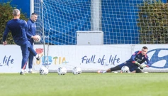 Trening hrvatske nogometne reprezentacije , Foto:  Slavko Midzor /PIXSELL
