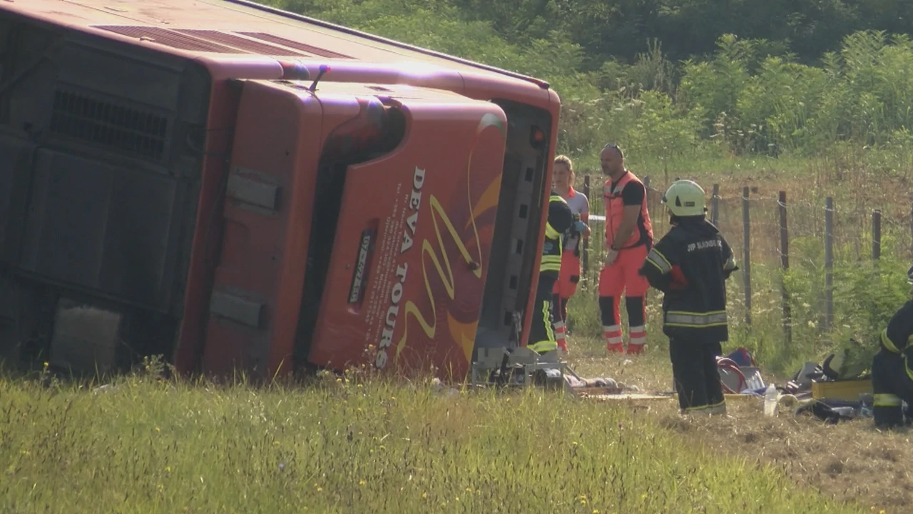 Teška nesreća kod Slavonskog Broda, Foto: HRT/IMS