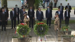 Jandroković s izaslanstvom Sabora, Foto: HTV/HRT