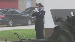 Odavanje počasti u Širokoj Kuli, Foto: HTV/HRT