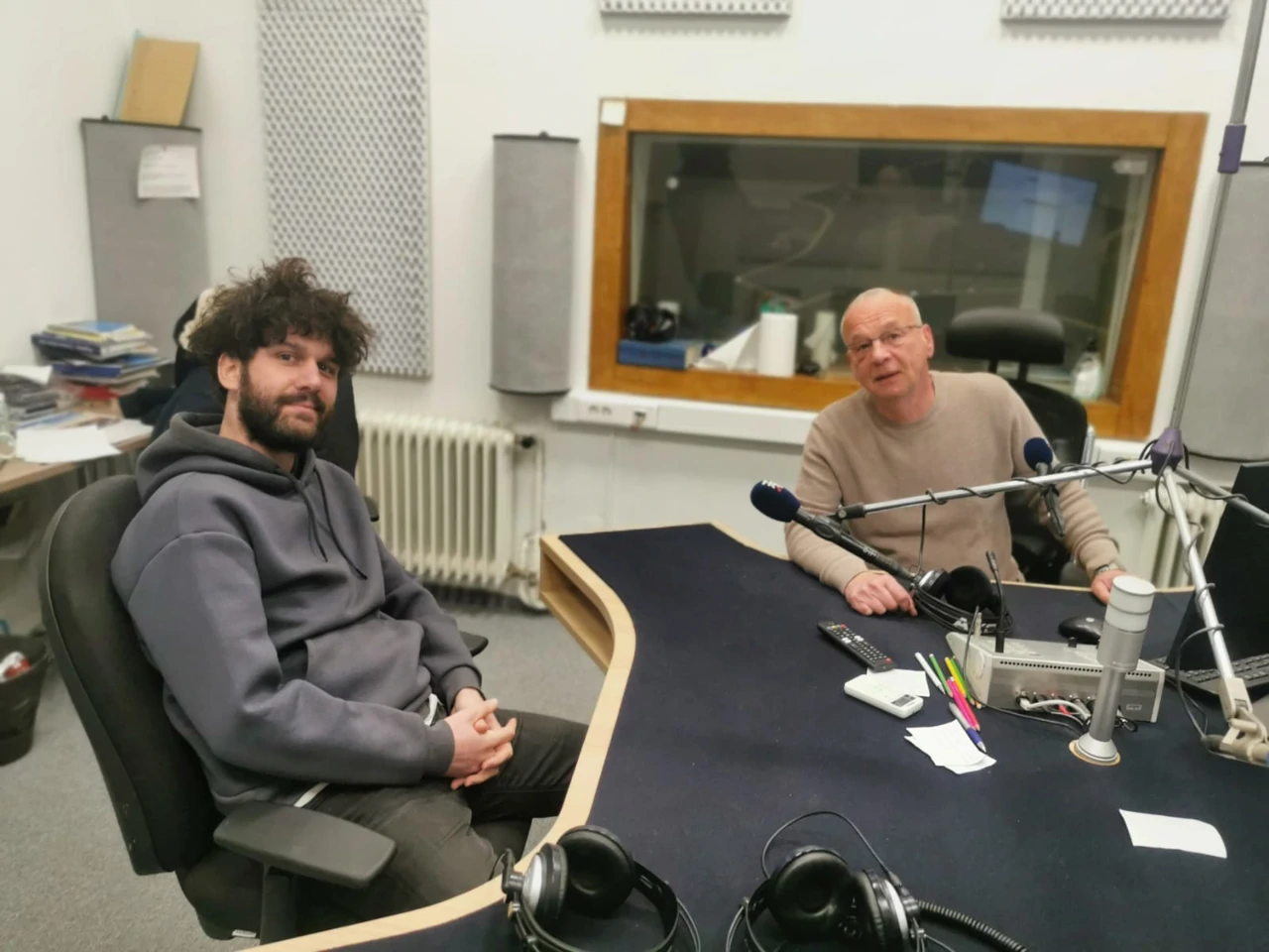 Igor Bezinović i Albert Petrović, Foto: Iva Črnjar Ivančan/RR