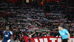 Navijači PSG-a na prvoj utakmici u Londonu