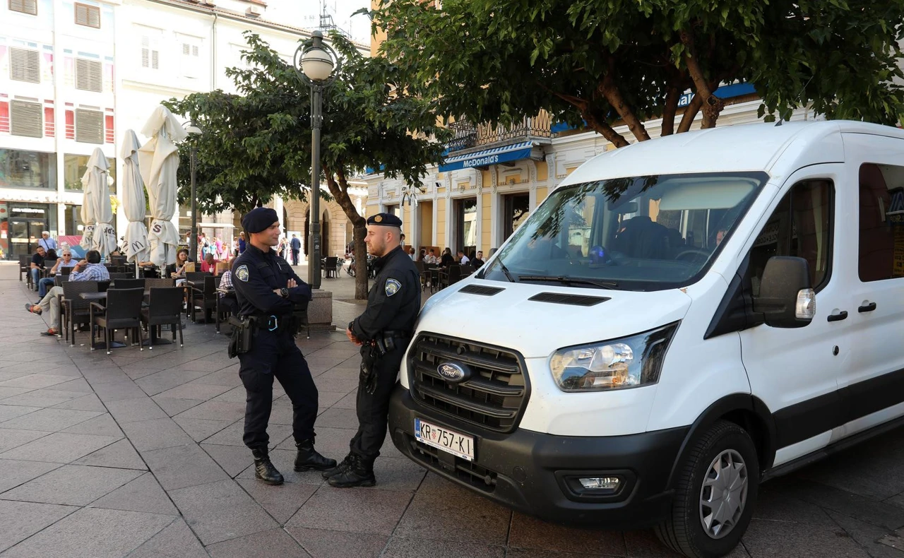 Policija na riječkim ulicama