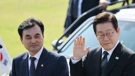 Južnokorejski ministar obrane Ahn Gyu-back i predsjednik Lee Jae Myung