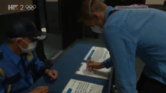 Kontrola na izlazu iz hotela, Foto: HTV/HRT