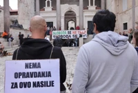 Prosvjed u Splitu, Foto: Ivo Cagalj/PIXSELL