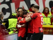 Igrači Milana slave pogodak Borussiji, Foto: Claudia Greco/REUTERS