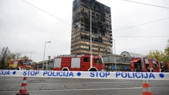 Izgorio neboder Vjesnika