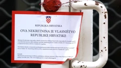 Zapečaćena nekretnina u vlasništvu države, arhivska fotografija