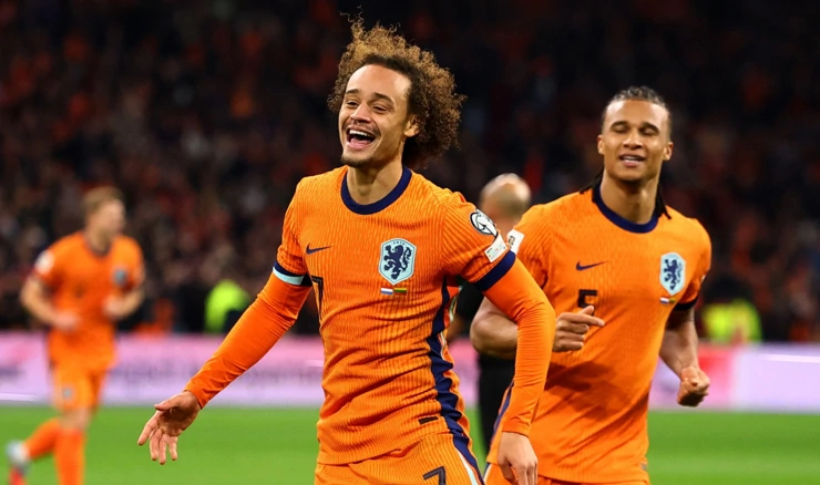 Slavlje nizozemskih nogometaša