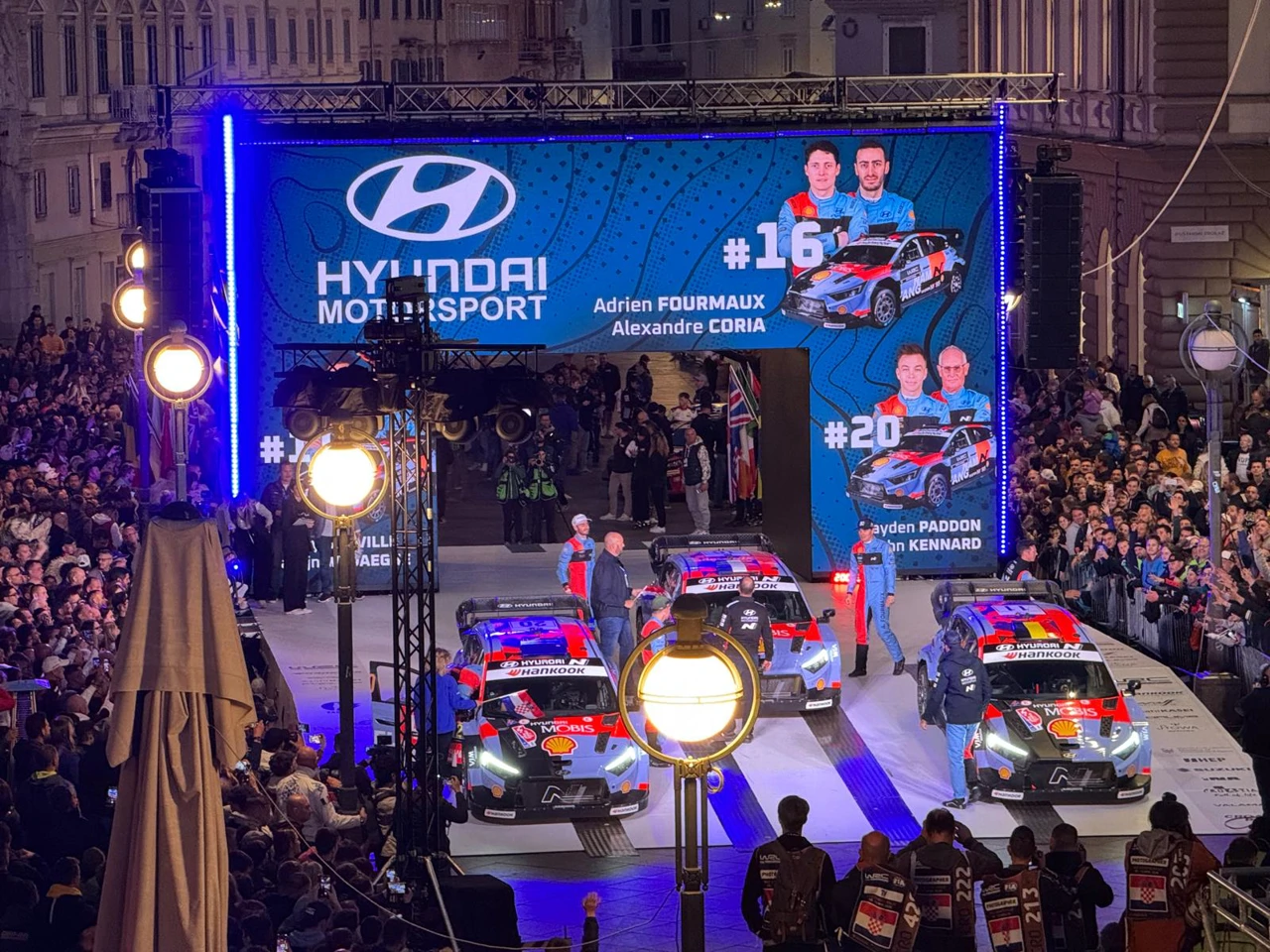 Ceremonijalni start WRC Rally Croatia na Korzu, Foto: Vladimir Jurić/Radio Rijeka