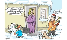 meteokarikatura, Foto: Branko Babič/HRT