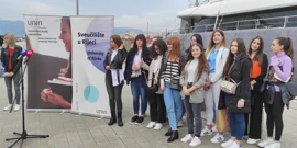 Budući logopedi bili su dio programa održanog na riječkom molo Longu uoči Svjetskog dana mucanja, Foto: Olivera Vinković/Radio Rijeka