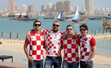 Navijači na plaži u Dohi, Foto: Igor Kralj/PIXSELL