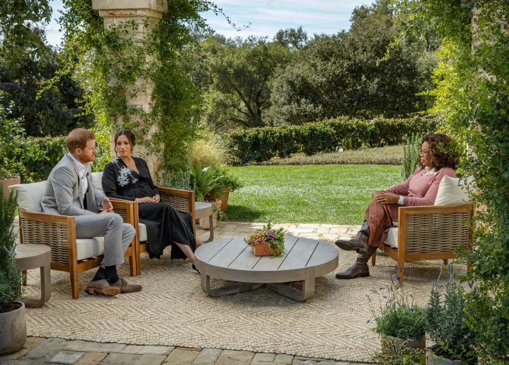 Princ Harry i Meghan Markle s Oprah Winfrey