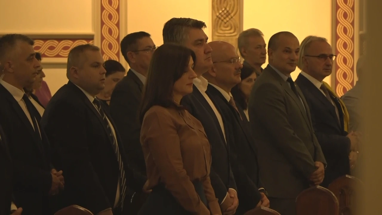 Predsjednik RH Zoran Milanović , Foto: HTV/HRT