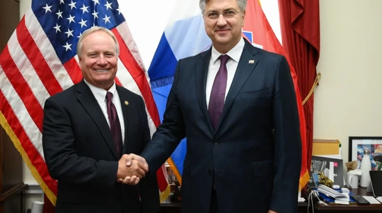 Dave Joyce i Andrej Plenković