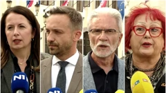 Izjave nakon sastanka u Banskim dvorima