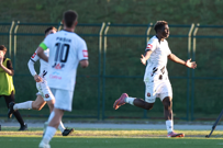 Gorica - Dinamo, Sule Wisdom slavi nakon pogotka, Foto: Slavko Midzor/PIXSELL