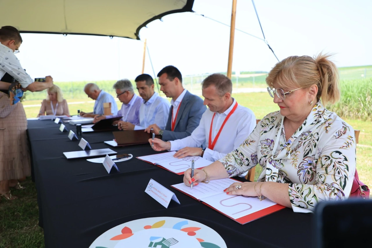 Potpisivanje Povelje ocsuradnji na europskoj kulturnoj ruti Iter Vitis, Foto: OBŽ/-