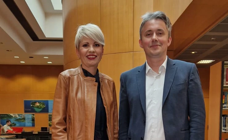 Morana Kasapović i Ivan Güttler, Foto: Siniša Hajduk/promo