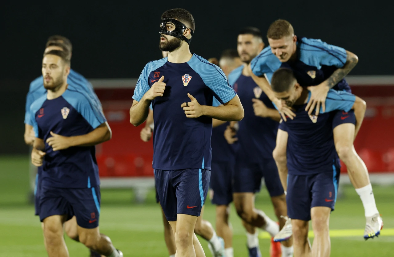 Trening hrvatske reprezentacije