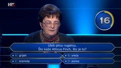 Gordana Horvat , Foto: Tko želi biti milijunaš?/kviz