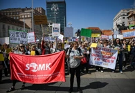 Prosvjed u Zagrebu, Foto:  Josip Regovic /Pixsell