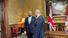 James Cleverly i Gordan Grlić Radman