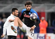 Zagrijavanje uoči Milan - Napoli, Foto: Alberto Lingria/REUTERS