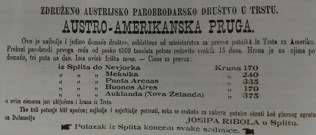 Pučki list 1905. godine , Foto: (arhiv Branke Bezić Filipović)//