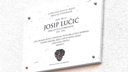 Spomen ploča Josipu Lučiću Dubrovnik
