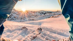 Izlazak sunca u okolici St. Moritza