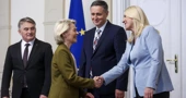Ursula von der Leyen sastala se s članovima Predsjedništva BiH 
