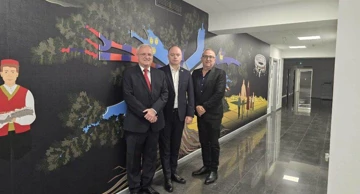 Don Markušić, ministar Ivan Šipić i Luka Jurčević