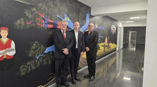 Don Markušić, ministar Ivan Šipić i Luka Jurčević