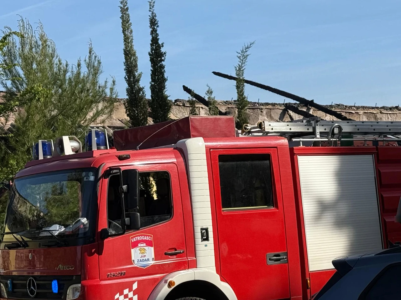 požar Ravnice, Foto: Žljuština//