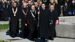 Povorka na svečanu inauguracija rektora 