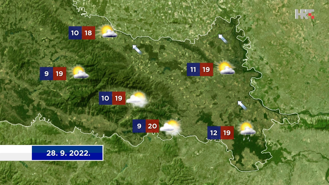 emisija "Vrijeme", Foto: HTV/HRT