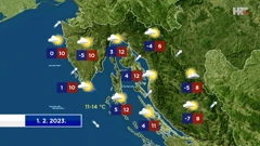 emisija "Vrijeme", Foto: HTV/HRT