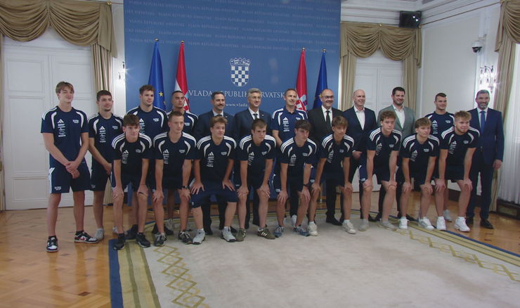 Premijer Plenković primio svjetske prvake