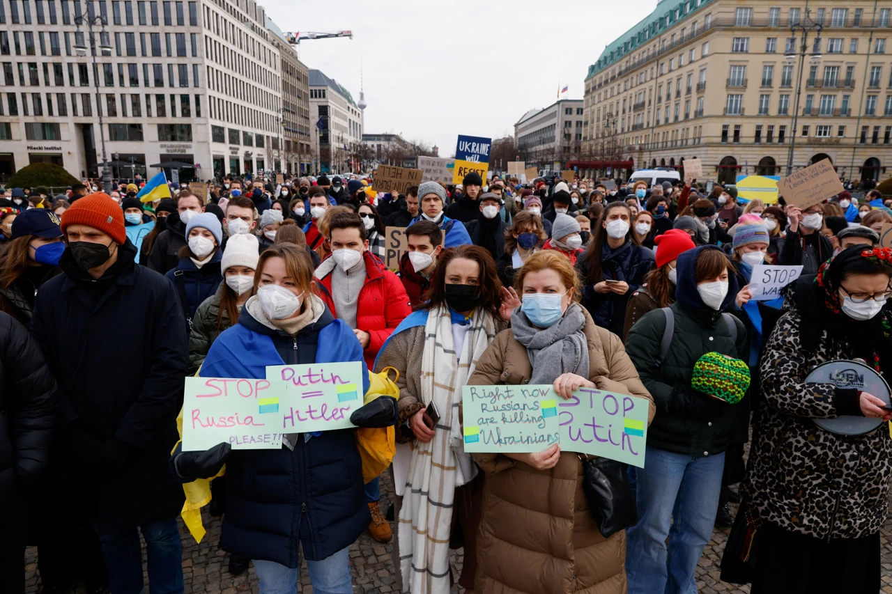 Prosvjed u Berlinu, Foto: Michele Tantussi/REUTERS