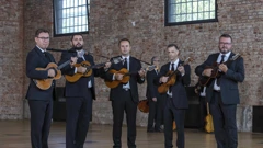 Members of the HRT Tamburitza Orchestra