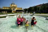 Maturanti slave u fontanama, Foto: Marko Lukunic /Pixsell