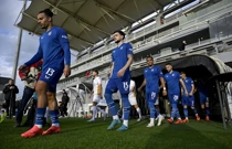 Nogometaši Dinama, Foto: Marko Lukunic/PIXSELL