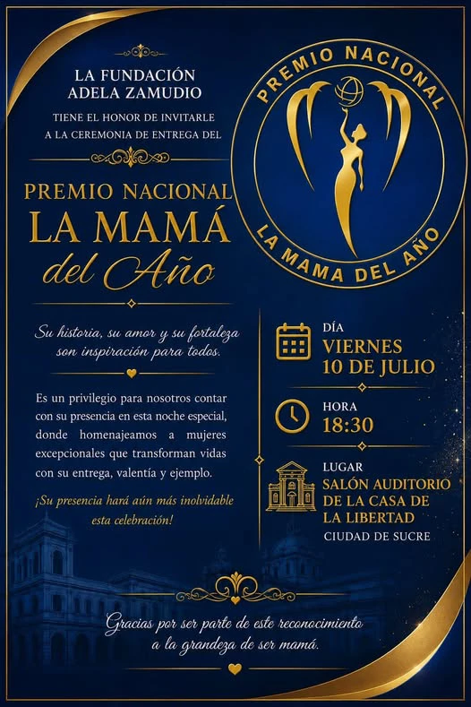 Premio nacional La mamá del año / Nacionalna nagrada Mama godine, Foto: Carlos Rojas/.