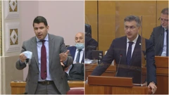 Nikola Grmoja i Andrej Plenković