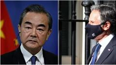 Wang Yi i Antony Blinken